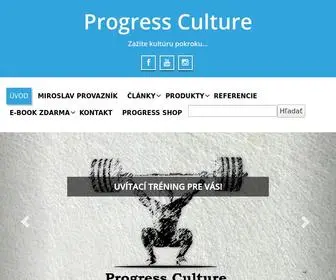 Progressculture.sk(Progress Culture) Screenshot