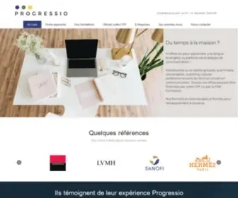 Progressio.com(Communiquer avec le monde entier) Screenshot
