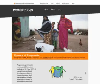 Progressio.org.uk(Celebrating a life) Screenshot