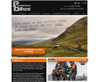 Progressionbikesscotland.com(Progressionbikes) Screenshot