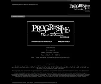 Progressive-Promotion.de(Home News) Screenshot