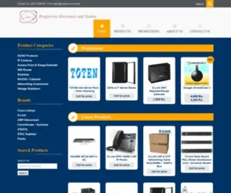 Progressive.net.pk(Progressive Electronics & Traders) Screenshot