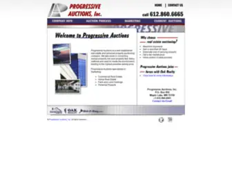 Progressiveauctions.com(Progressive Auctions) Screenshot