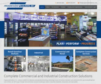 Progressivebuilderssc.com(General Contractors) Screenshot