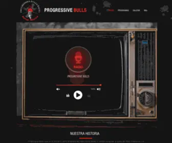 Progressivebulls.com(Progressive Bulls Radio) Screenshot