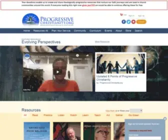 Progressivechristianity.org(Progressivechristianity) Screenshot