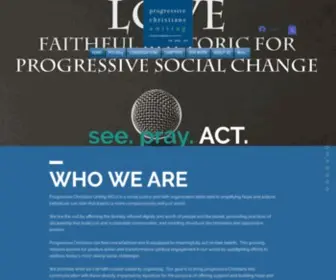 Progressivechristiansuniting.org(Progressive Christians Uniting) Screenshot