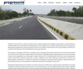 Progressiveconstructions.com(Progressive Constructions) Screenshot