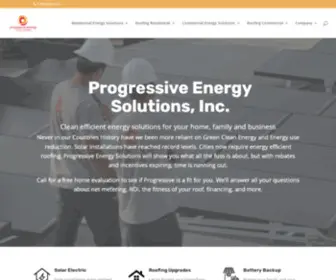 Progressiveenergysolutions.com(AWordPressSite) Screenshot