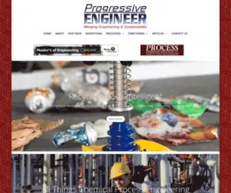 Progressiveengineer.com(Engineering Online Magazine) Screenshot