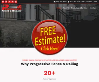 Progressivefenceandrail.com(Progressivefenceandrail) Screenshot