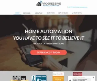 Progressivehomeautomation.com(Progressive Home Automation) Screenshot