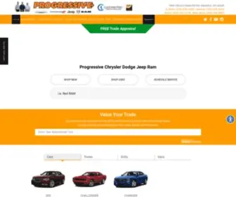 Progressivejeep.com(New & Used Cars) Screenshot