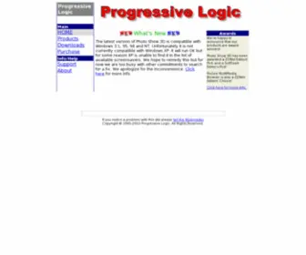 Progressivelogic.com(Progressive Logic) Screenshot