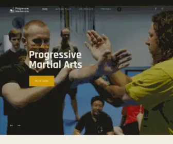 Progressivemartialarts.com.au(PMA) Screenshot