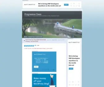 Progressiveoasis.com(A Red State) Screenshot