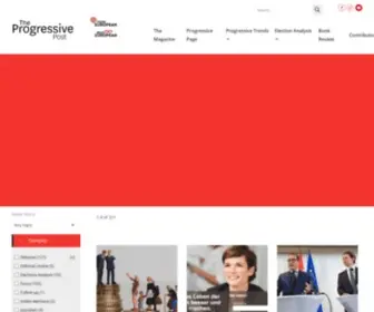 Progressivepost.eu(The truly European progressive opinion magazine) Screenshot