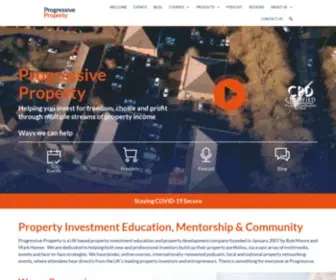 Progressiveproperty.co.uk(Progressive Property) Screenshot