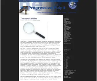 Progressivepulpit.org(Progressive Pulpit) Screenshot