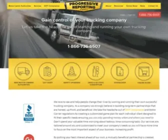 Progressivereporting.com(Progressive Reporting) Screenshot