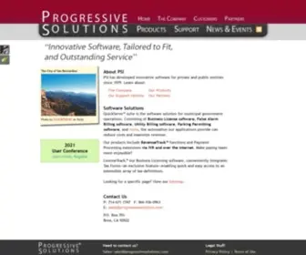 Progressivesolutions.com(Progressive Solutions) Screenshot