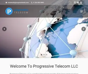 Progressivetele.com(Progressive Telecom LLC) Screenshot