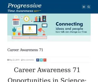 Progressivetimeawareness.com(Progressive Time Awareness Blog) Screenshot
