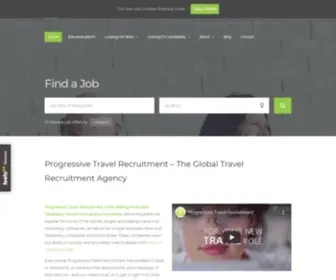 Progressivetravelrecruitment.com(Progressive Travel Recruitment) Screenshot