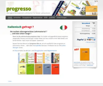 Progresso-Libri.at(Lehrbücher) Screenshot