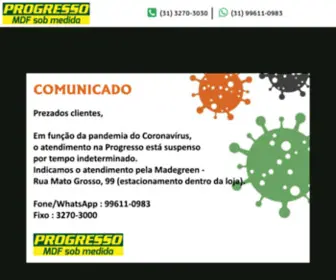 Progressobh.com.br(Progresso) Screenshot