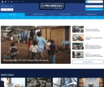 Progresso.com.br(O Progresso) Screenshot