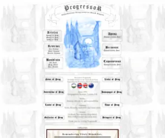 Progressor.net(ProgressoR: Uzbekistan Progressive Rock Pages) Screenshot