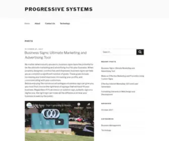 Progresssystemsinc.com(Progresssystemsinc) Screenshot