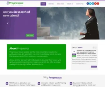 Progressus.asia(HTML5 Template) Screenshot