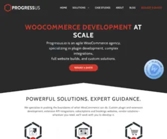 Progressusmarketing.com(WooCommerce Expert Agency) Screenshot