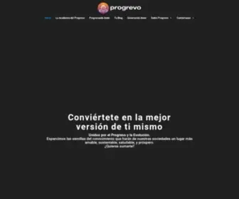 Progrevo.com(Unidos por el Progreso y la Evolución) Screenshot