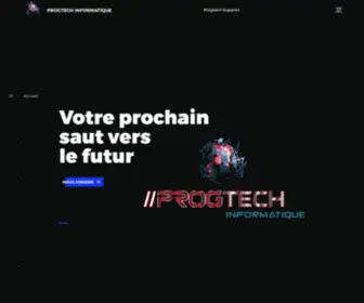 Progtechinformatique.ca(Progtech Informatique) Screenshot