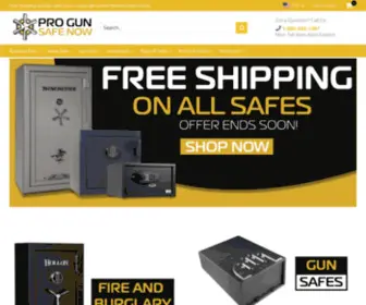 Progunsafenow.com(Pro Gun Safe Now) Screenshot