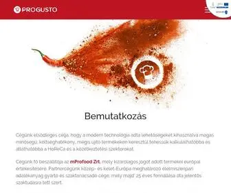 Progusto.hu(Progusto) Screenshot