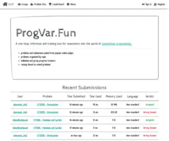 ProgVar.fun(progvar) Screenshot