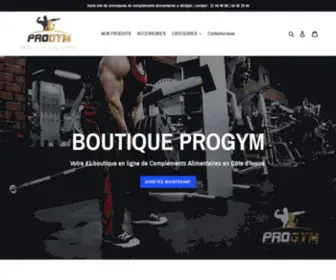 Progymboutique.com(Progymboutique) Screenshot