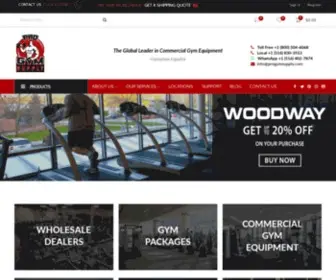 Progymsupply.com(Pro Gym Supply) Screenshot