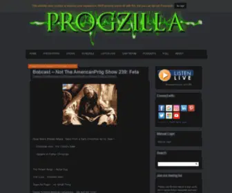Progzilla.com(The Show That Never Ends) Screenshot