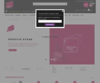 Prohairstore.com(Tu Tienda Online de Productos de Peluquería) Screenshot