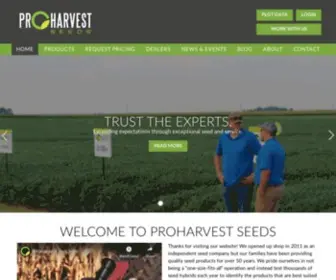 Proharvestseeds.com(ProHarvest Seed Company) Screenshot