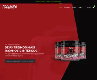 Prohibido.com.br(Pré treino 3VS Nutrition) Screenshot