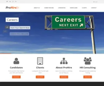 Prohire.com(Executive Recruitment) Screenshot