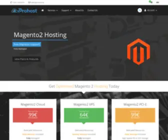 Prohost.ie(Prohost) Screenshot
