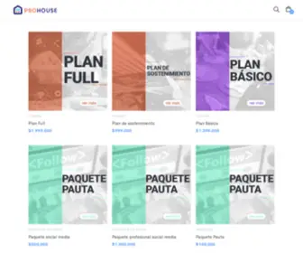 Prohouse.com.co(Microsoft Azure Web App) Screenshot