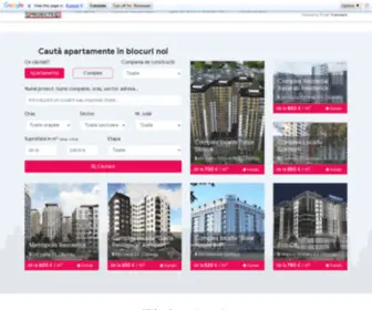 Proiectenoi.md(Apartamente de vânzare de la companii de construcții într) Screenshot